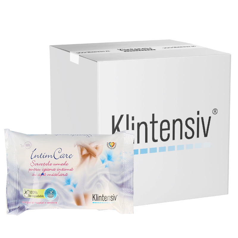 Klintensiv® IntimCare Wet Wipes for Intimate Hygiene