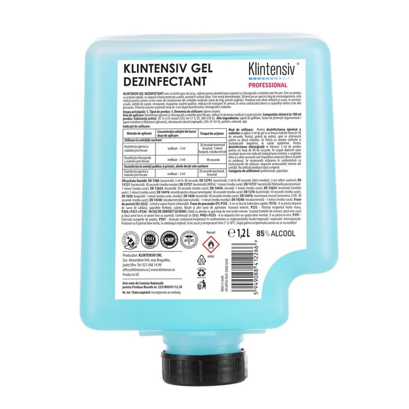PACK Sensor dispenser + Hand sanitizer gel cartridge, 1.2 liters