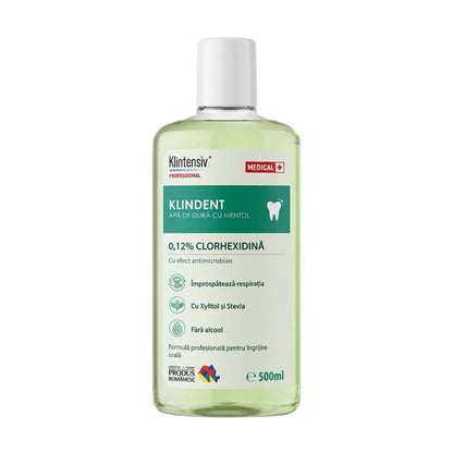 KLINDENT Professional Mouthwash with 0.12% Chlorhexidine