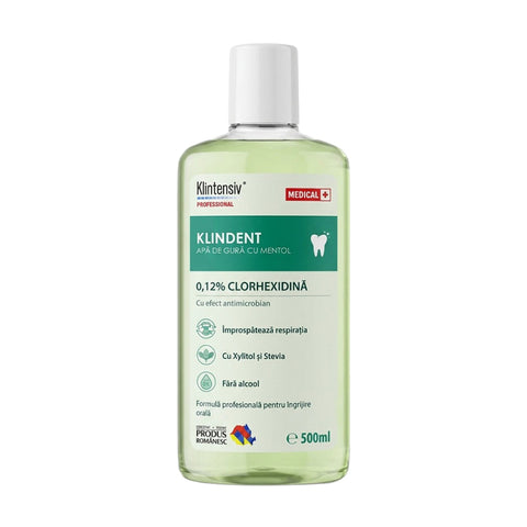 KLINDENT Professional Mouthwash with 0.12% Chlorhexidine