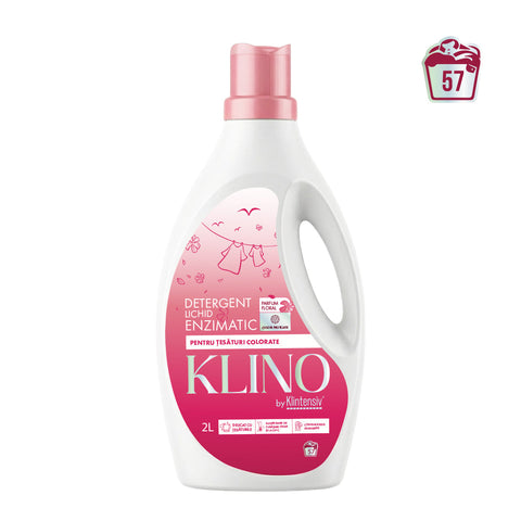 KLINO Detergent rufe, lichid enzimatic pentru țesături colorate
