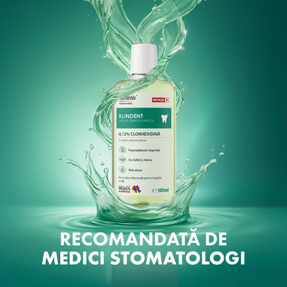 KLINDENT Professional Mouthwash with 0.12% Chlorhexidine