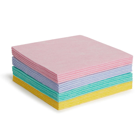 Wetclean pack 20 pcs per color 1/4-folded