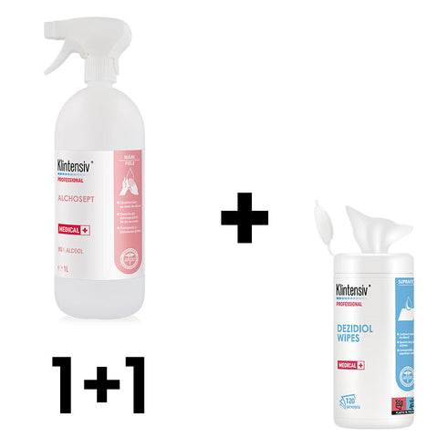 Alchosept 1L + Dezidiol Wipes TP2 Pack