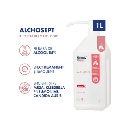 Alchosept® Professional hand and skin disinfectant with 85% alcohol