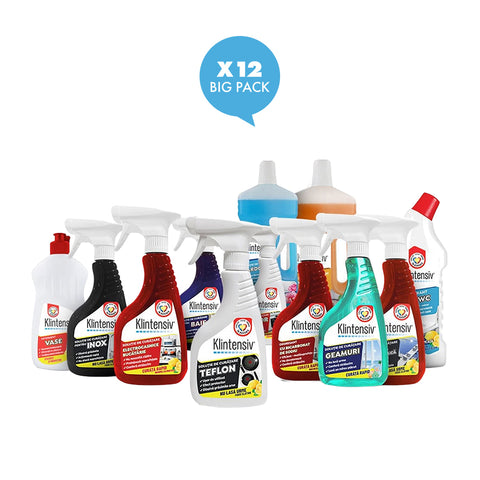 Big Pack: CLEANING - 12 products