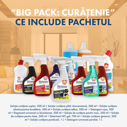 Big Pack: CLEANING - 12 products