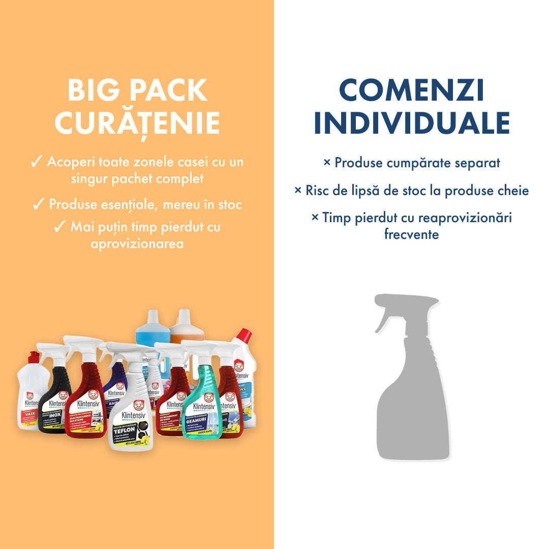 Big Pack: CLEANING - 12 products
