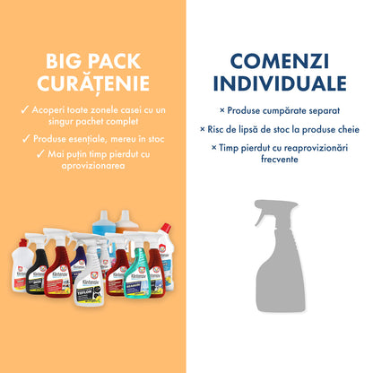 Big Pack: CLEANING - 12 products