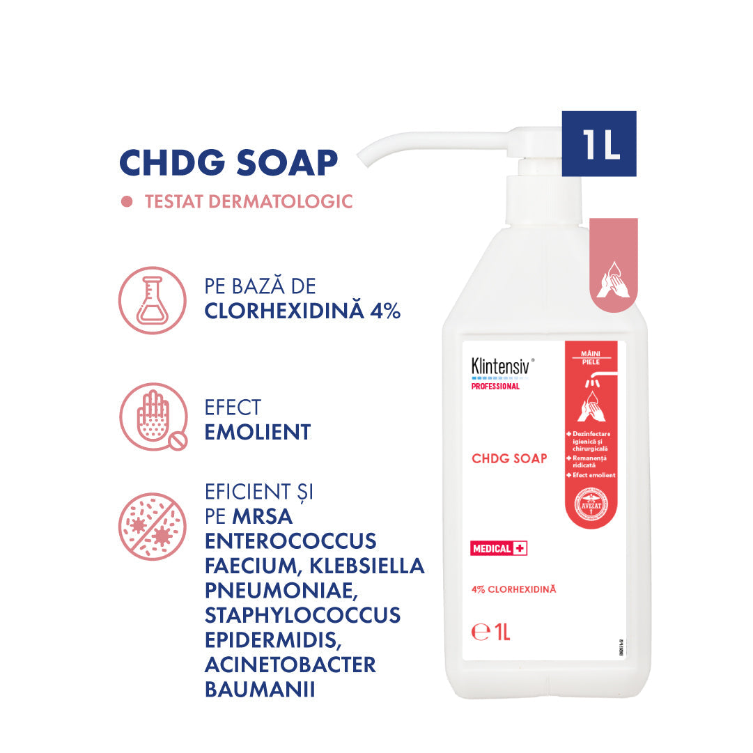 Klintensiv® CHDG Soap - hygienic and surgical soap 4% chlorhexidine