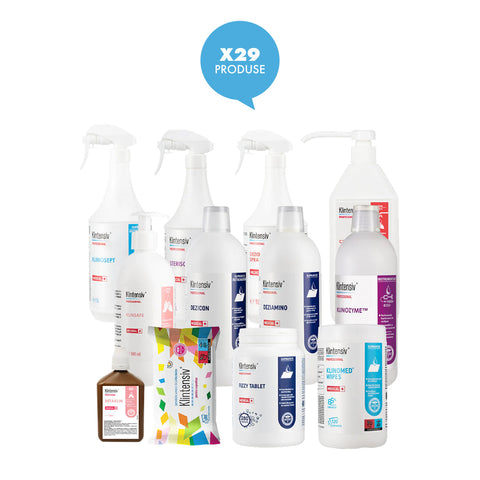 COMPLETE PROTECTION CLINICAL PACKAGE - cleaning and disinfection for medical clinics