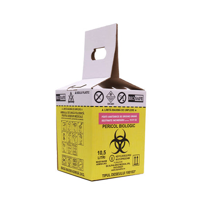 Yellow Bag Incineration Boxes for Anatomopathological Waste