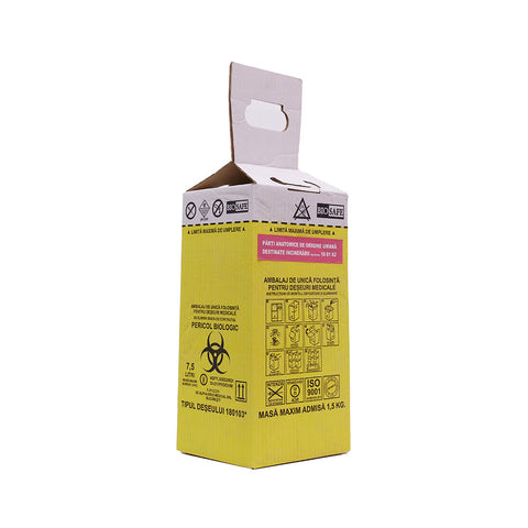 Yellow Bag Incineration Boxes for Anatomopathological Waste