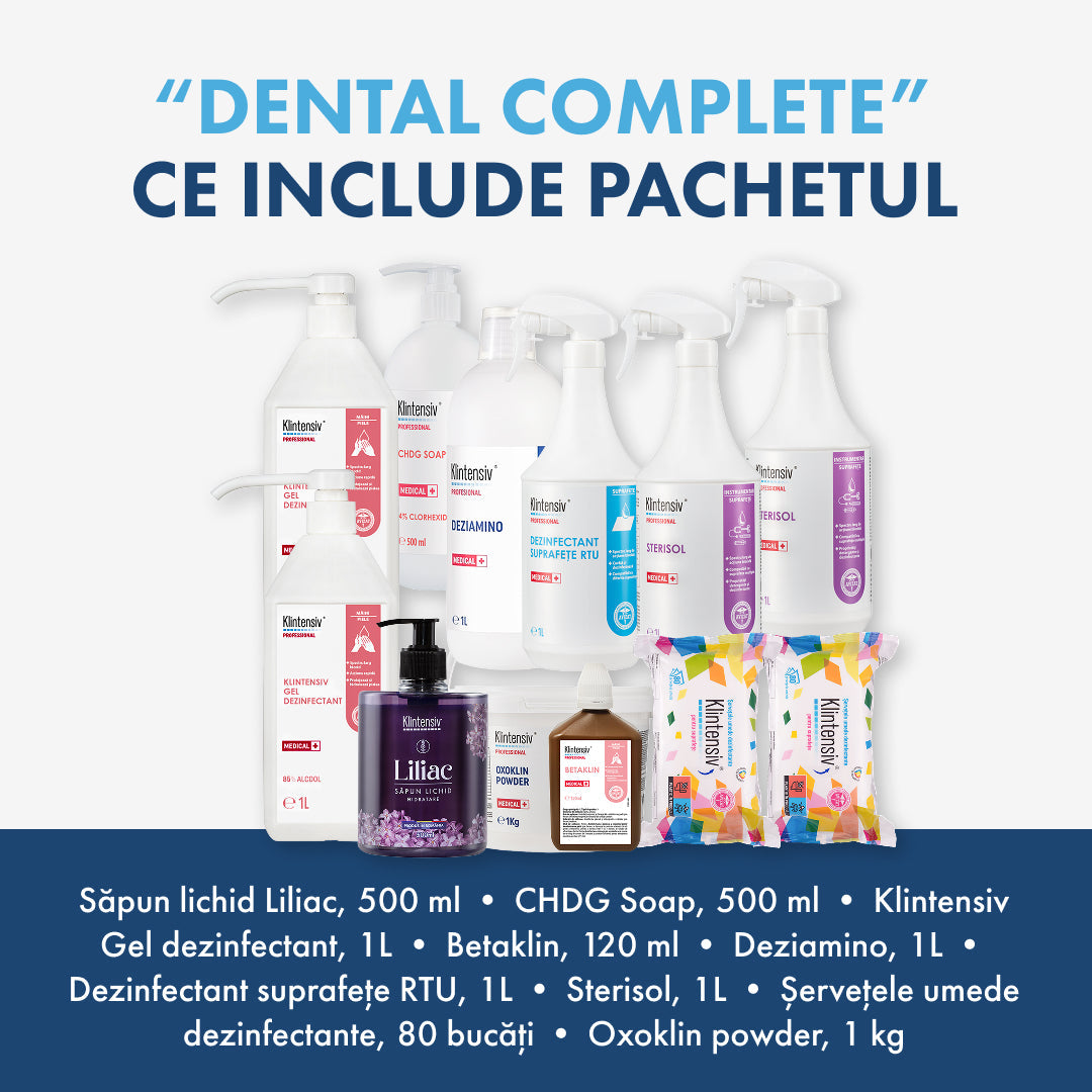 COMPLETE DENTAL PACKAGE - Disinfection and cleaning for dental offices