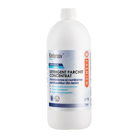 Klintensiv® Detergent profesional concentrat pentru parchet si suprafețelor din lemn