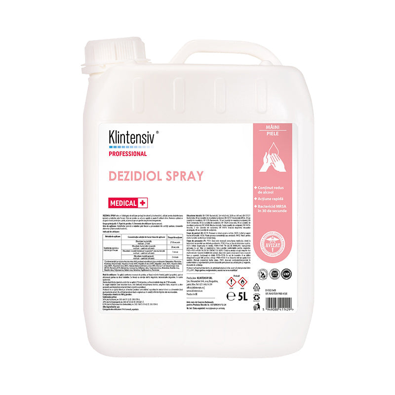 Dezidiol® Hand and Skin Disinfectant Spray with Two Alcohols and Chlorhexidine