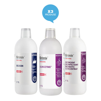 PACHETUL INSTRUMENT CARE - curățare și dezinfectare pentru cabinetele stomatologice