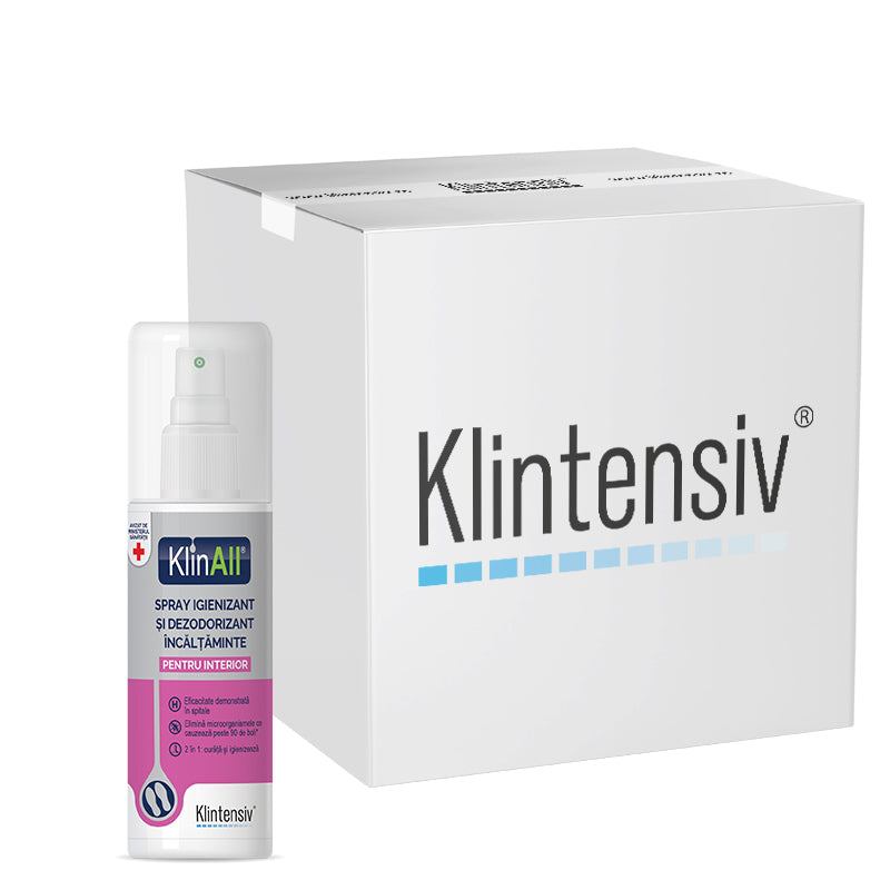 KlinAll® dezinfectant spray pentru exteriorul incaltamintei