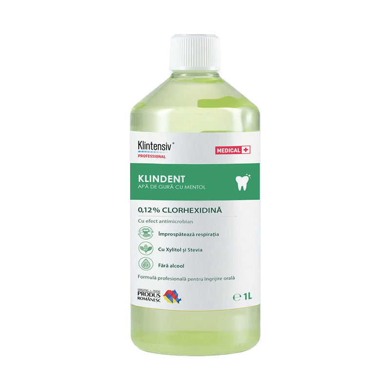 KLINDENT Professional Mouthwash with 0.12% Chlorhexidine