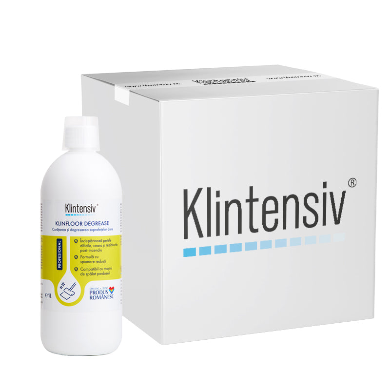 Klintensiv® KLINFLOOR DEGREASE - Degresant profesional pardoseli concentrat
