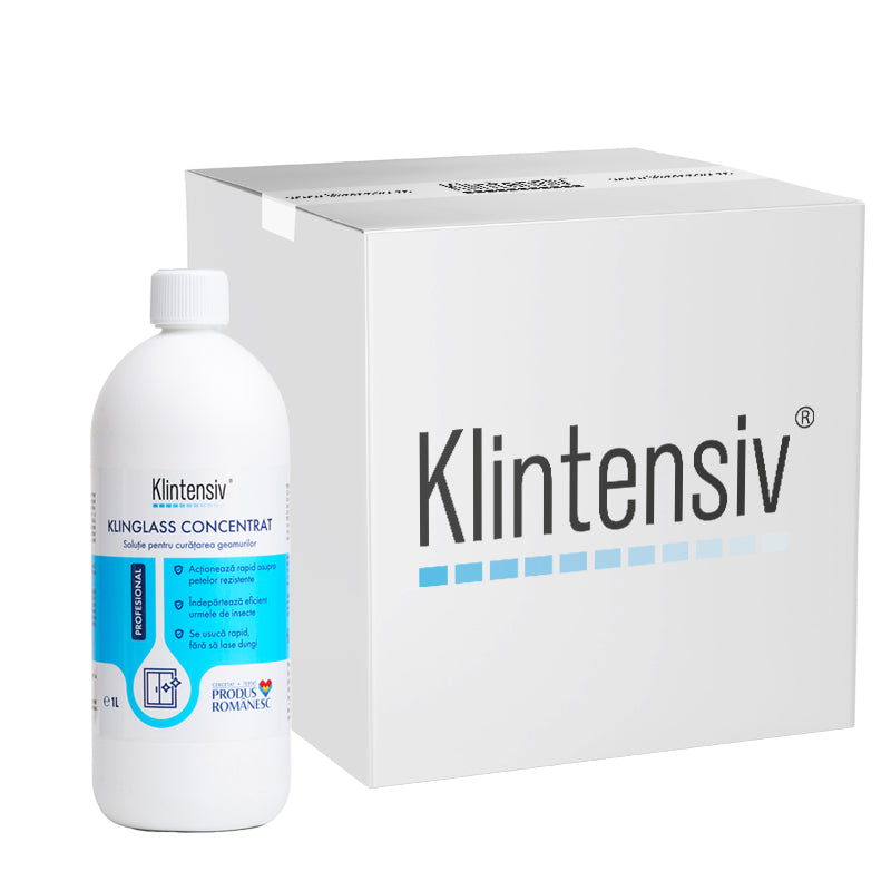 Klinglass Concentrat – Soluție profesională pentru curățarea geamurilor
