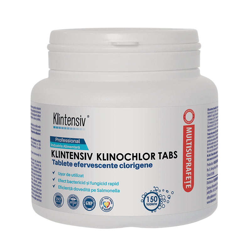 Klintensiv® KlinoChlor Tabs Broad-Spectrum Solid Disinfectant TP4