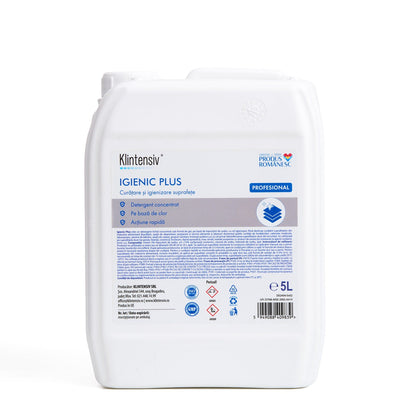 Klintensiv Igienic plus – Sodium Hypochlorite-based Sanitizing Detergent