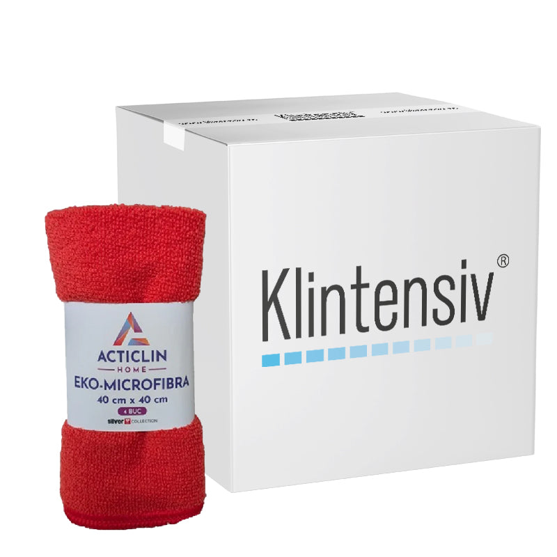 Microfiber cloth 160 gr/m2 40x40, 1 pc per color, 4 pcs per pack