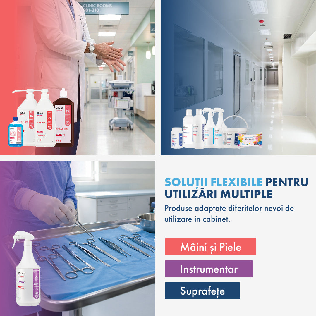 THE PRO CLEAN PACKAGE - cleaning and disinfection for medical clinics
