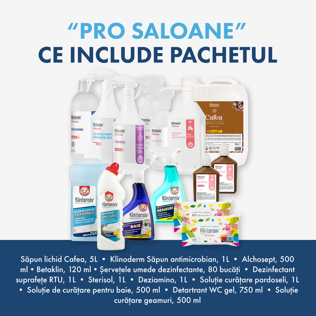 PRO SALON PACKAGE - cleaning and disinfection for beauty and tattoo salons