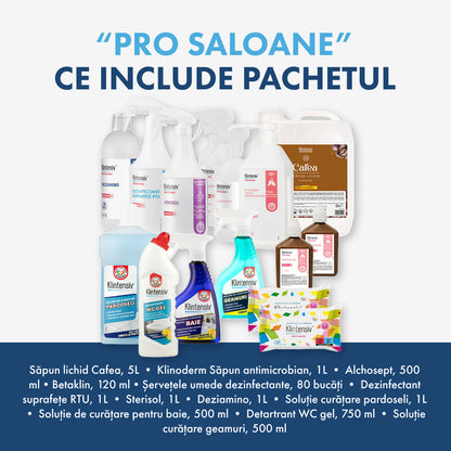 PRO SALON PACKAGE - cleaning and disinfection for beauty and tattoo salons