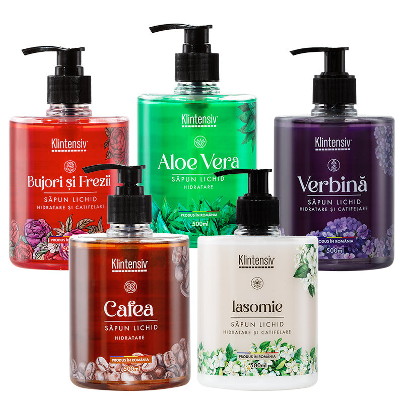 Liquid soap pack - Floral and energizing pamper