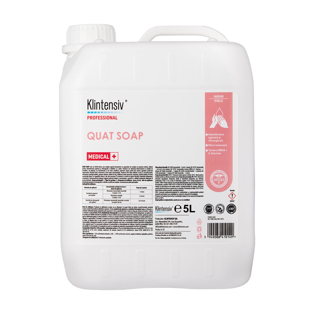 Pachet Promoțional KLINODERM soap Klintensiv 5l + Dozator