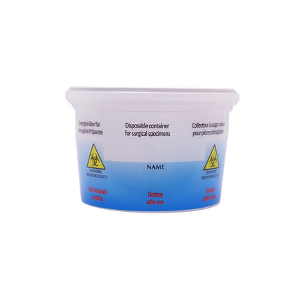Container for anatomical pathology and plasma