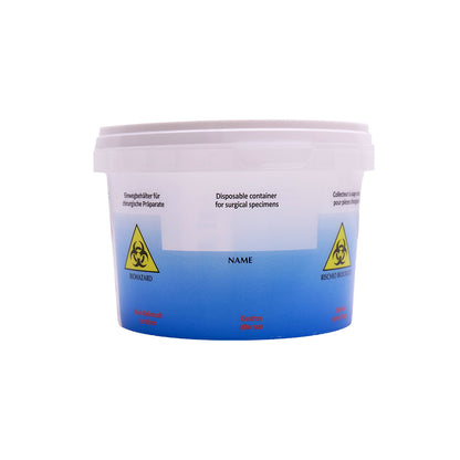 Container for anatomical pathology and plasma