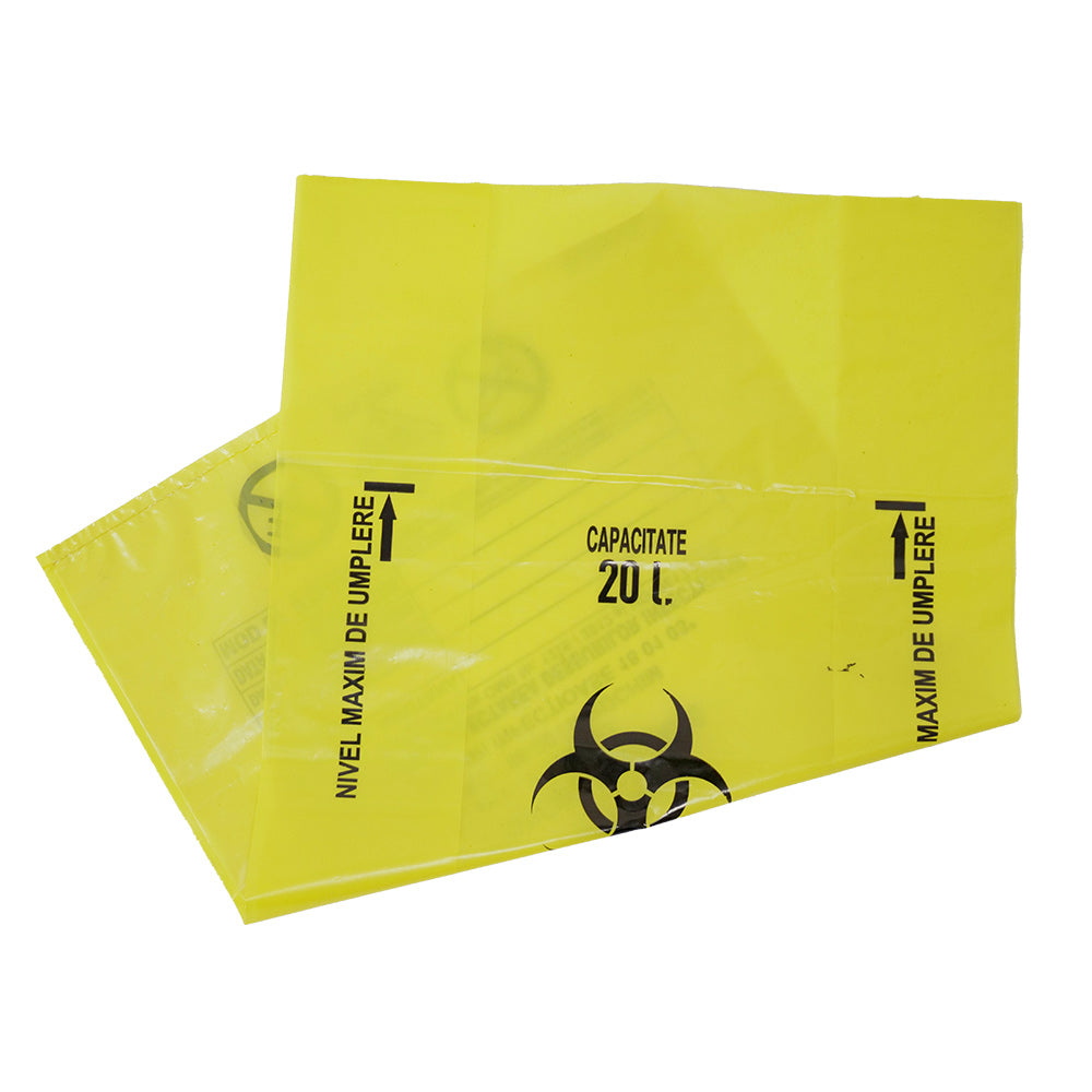 Yellow Biohazard Bags for Infectious Waste