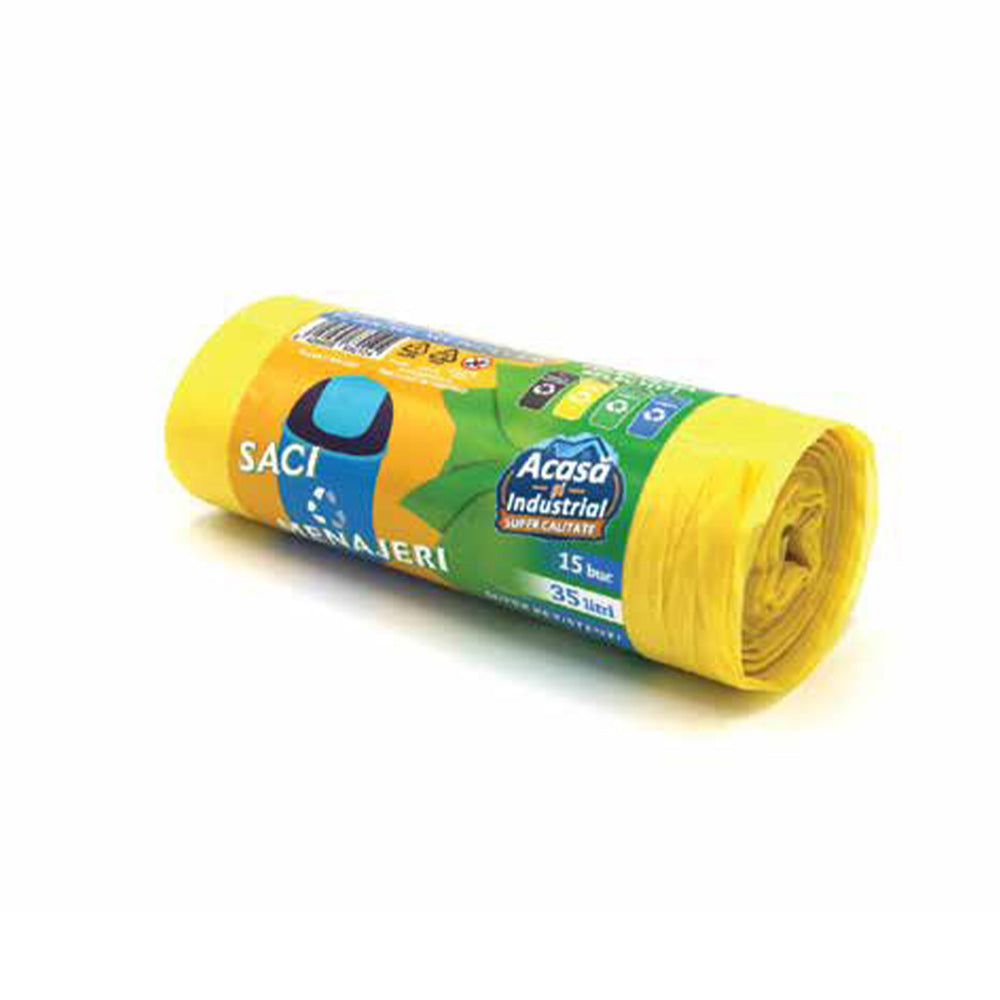 Colored Household Bin Bags – Complete Range 35L to 240L