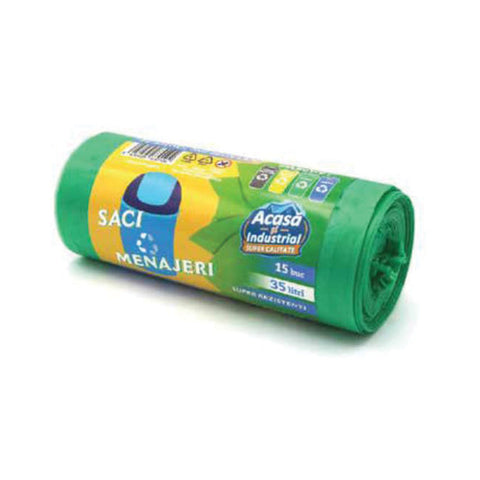 Colored Household Bin Bags – Complete Range 35L to 240L