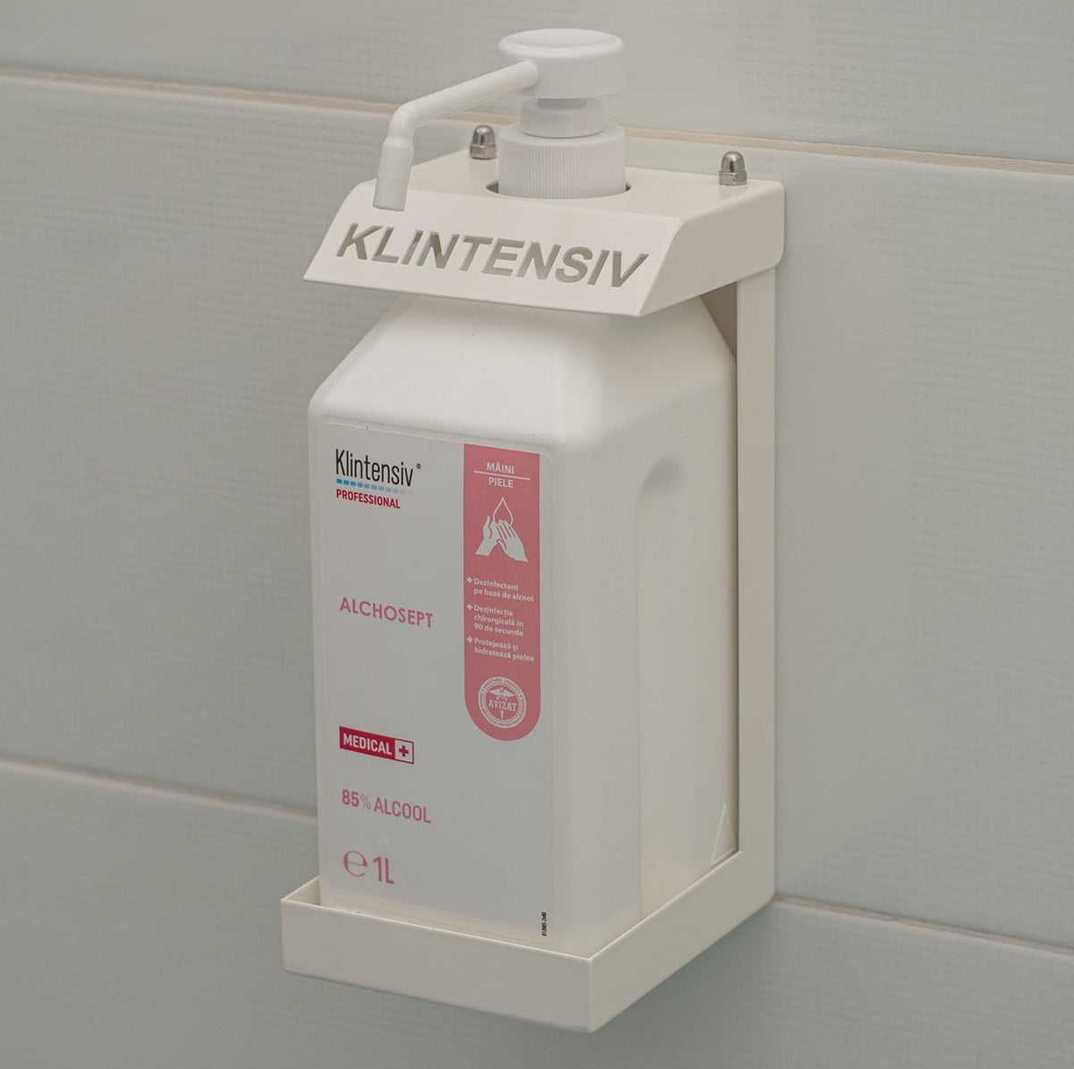 Klintensiv® – Metal holder for square bottle
